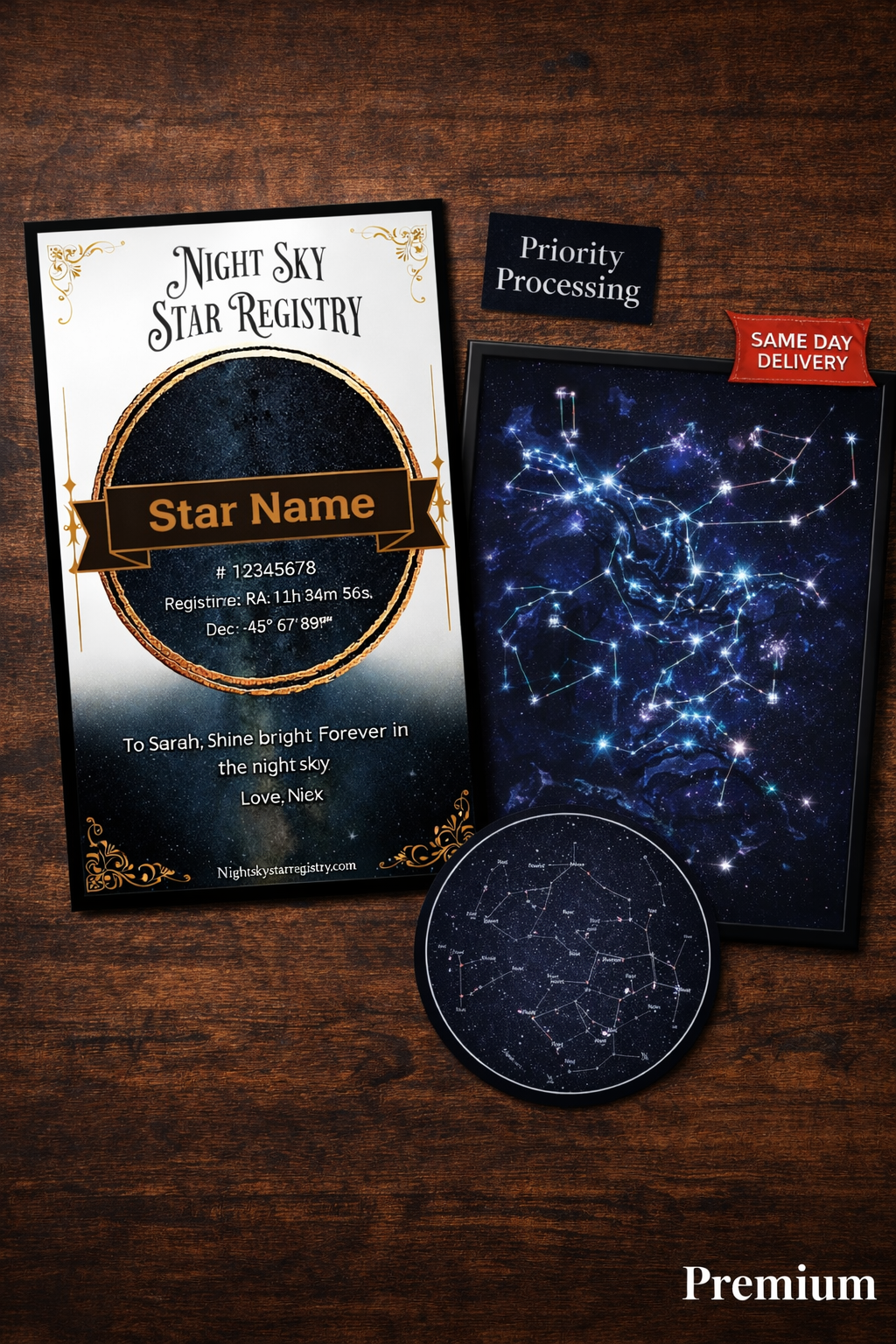 🌌 PREMIUM DIGITAL STAR PACKAGE