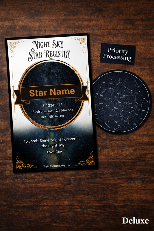 🌠 DELUXE DIGITAL STAR PACKAGE