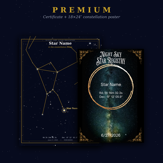 🌌 PREMIUM DIGITAL STAR PACKAGE
